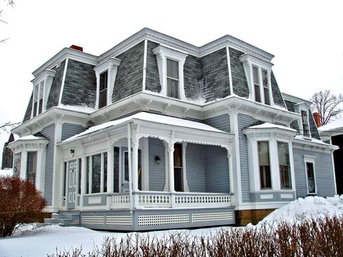 The Record House, located on the northwest corner of Victoria Street and Alma Street - 2005; Moncton Museum