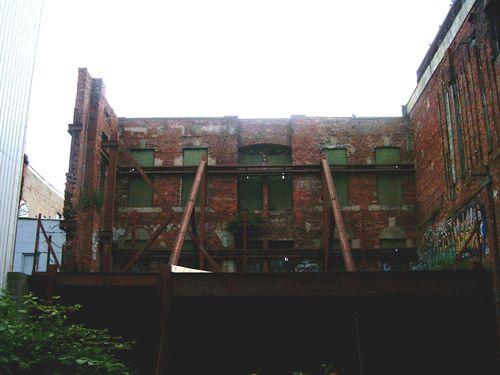 Interior view, National Film Board Building, Halifax, NS, 2006.; HRM, Heritage Property Program, 2006.