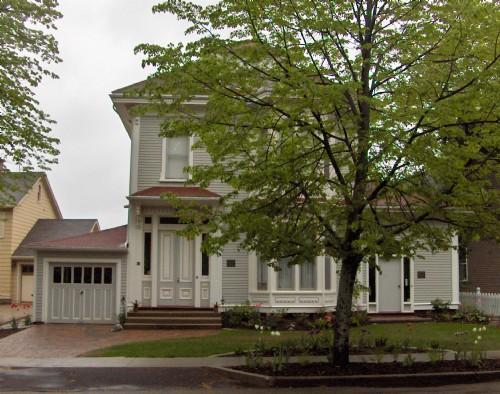 Showing east elevation; City of Charlottetown, Natalie Munn, 2006