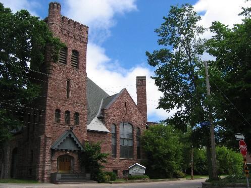 Looking north-east from Albert Street; City of Sault Ste. Marie