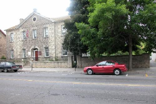 View of front facade; Matheson House Perth Museum