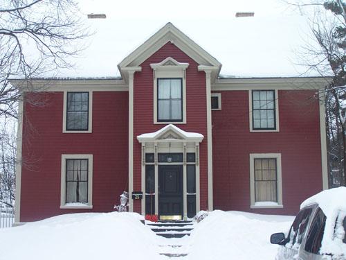 The home of Sherrif  John Sherreff (Buccleuch Place) after 2008 renovations.; Terry Leggatt