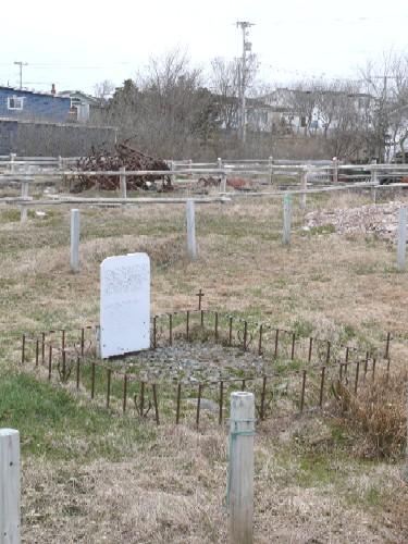 John Parot's Grave Municipal Heritage Site, Old Perlican, NL, 2008/05/01; © L Maynard, HFNL 2008