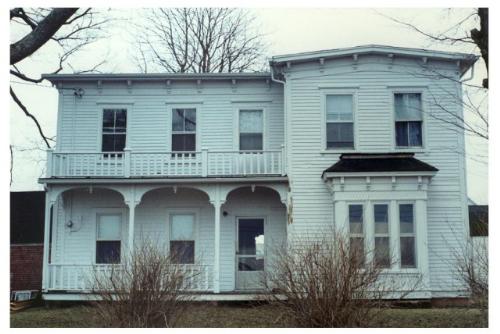 Showing east elevation prior to 1997 additions; Lighthouse Museum Collection