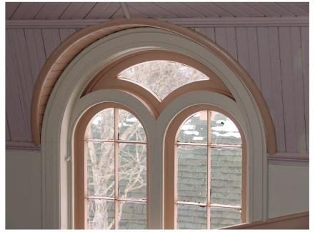 Showing interior window detail; Province of PEI, 2006