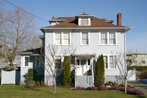 Exterior view of the Dr. Sinclair House; City of Surrey, 2004