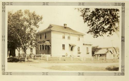 Showing south west elevation in 1934; Jean Profitt Collection