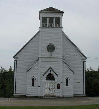Front elevation Saint Andrews Presbyterian Church, Rose Bay, Lunenburg County, Nova Scotia, 2006.; Heritage Division, Nova Scotia Department of Tourism, Culture and Heritage, 2006.
