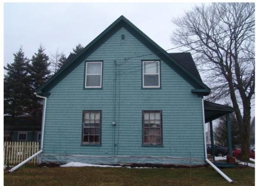 Showing west elevation; Province of PEI, 2006