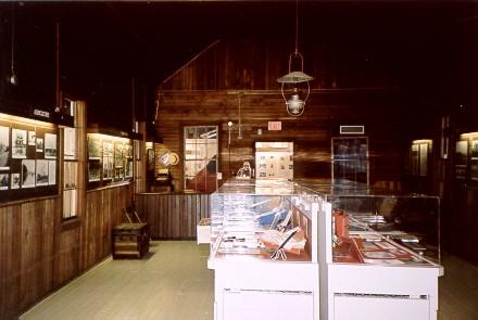 Interior view of 1881 Town Hall; Surrey Museum