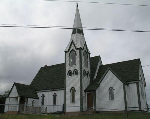 Front Elevation of Christ Church Anglican Church of Canada, Maitland, Lunenburg County, Nova Scotia, 2006.; Heritage Division, Nova Scotia Department of Tourism, Culture and Heritage, 2006.
