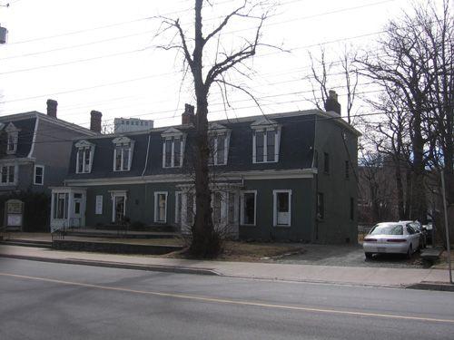North and west elevations, Universalist Unitarian Church of Halifax, Halifax, NS, 2006.; Heritage Section, Nova Scotia Department of Tourism, Culture and Heritage, 2006