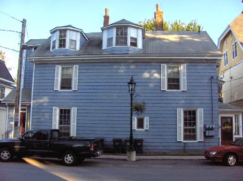Showing north elevation; City of Charlottetown, Natalie Munn, 2006