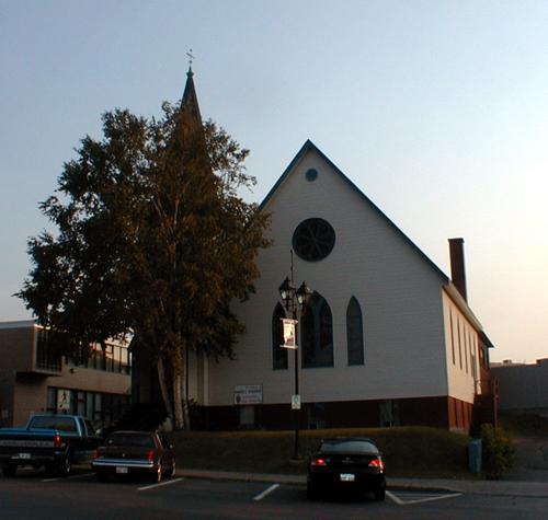 St. Paul's United Church - front view; PNB
