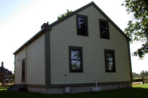 Old St. Michael's Rectory - rear view; PNB
