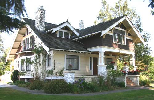 Exterior view of Trethewey House; Donald Luxton and Associates, 2005