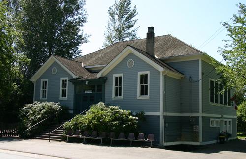 Exterior view of Clayburn School; Donald Luxton and Associates, 2005
