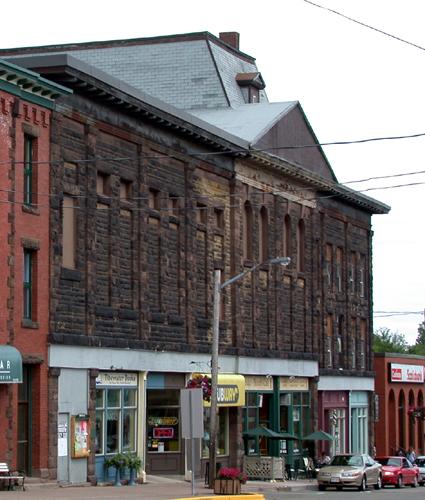 Wood Block - looking east; PNB