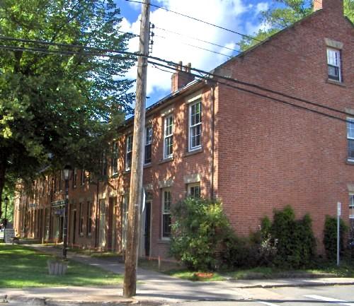 Showing south west elevation with Heartz section on the corner; City of Charlottetown, Natalie Munn, 2006