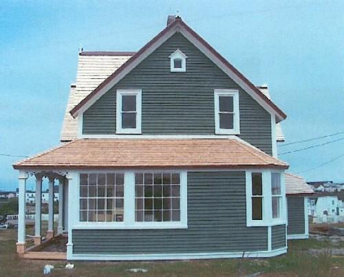Side facade, St. Joseph's Rectory, Chapel Hill, Bonavista, NL, 2005; Newfoundland Historic Trust, 2006