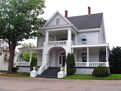 The changes made by F. W. Sumner to the original structure are still apparent.; Moncton Museum