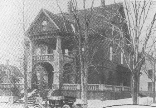 By 1915, F. W. Sumner had already added new architectural features to the original structure.; Moncton Museum