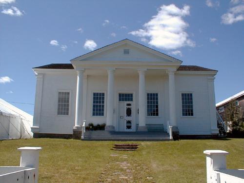 Queens County Court House - front façade; PNB