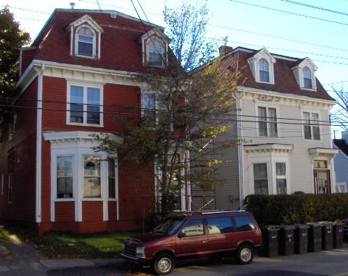 Showing context and south west elevation; City of Charlottetown, Natalie Munn, 2006