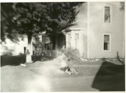 Showing north west elevation; Private collection, c. 1950s