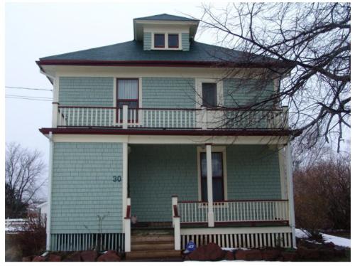 Showing west elevation; Province of PEI, 2006
