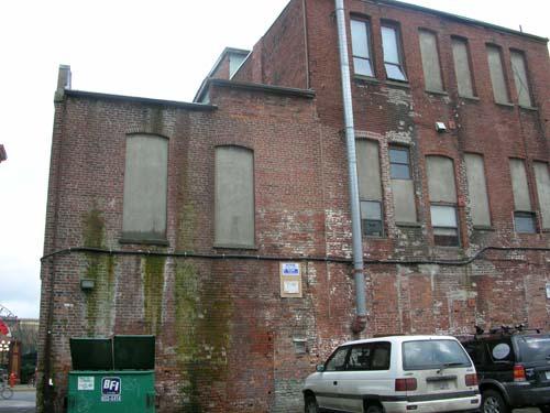 Exterior view of 565 Johnson Street - Klondike Courtyard,  February, 2006.; City of Victoria, Berdine J. Jonker, 2006