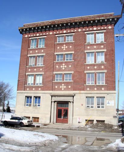 South elevation of the McCormicks Limited Building, Winnipeg, 2005; Historic Resources Branch, Manitoba Culture, Heritage and Tourism, 2005