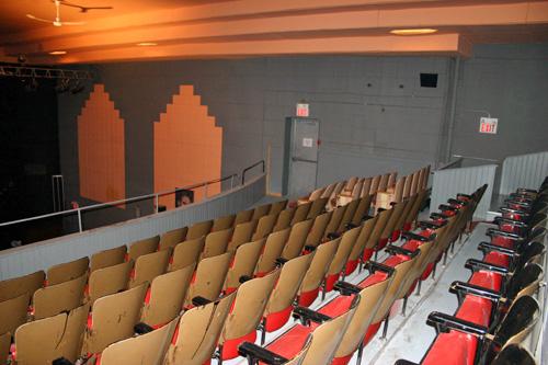 Interior view of the Roxy Theatre, Neepawa, 2006; Heritage Resources Branch, Manitoba Culture, Heritage and Tourism, 2006