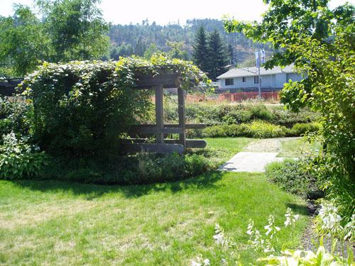 View of Brick Cottage grounds; City of Nanaimo, Christine Meutzner, 2006