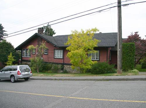 Exterior view of the Milne Residence, 2005; City of North Vancouver, Donald Luxton and Associates, 2005