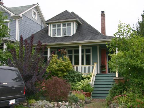 Exterior view of the Nixon Residence, 2005; City of North Vancouver, Donald Luxton and Associates, 2005