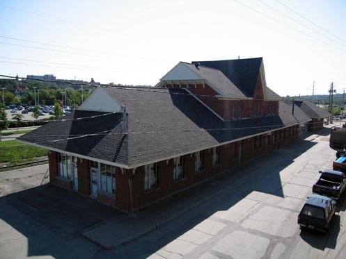 Gare du CN de Sherbrooke; Ministère de la Culture et des Communications, Jean-François Rodrigue, 2006