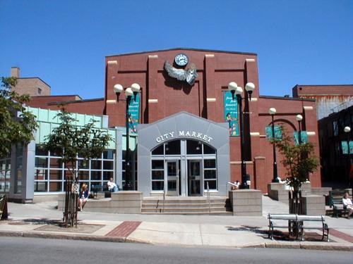 City Market - rear façade on Germain Street; PNB