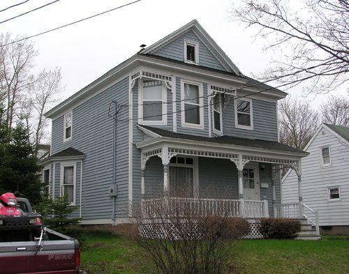 Malcolm MacKinnon House - Northeast perspective; Heritage Division, NS Dept. of Tourism, Culture & Heritage, 2005