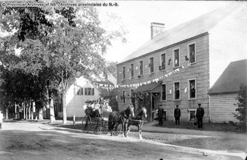 York County Gaol - Historic Image ; PANB - P5-356