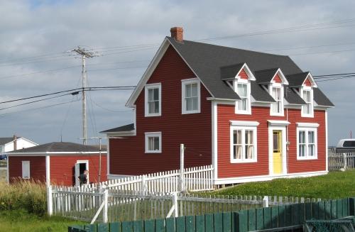 Rear view of Templeman House, with Store located at the immediate right of photo.  Taken July 2006.; HFNL/ 2006