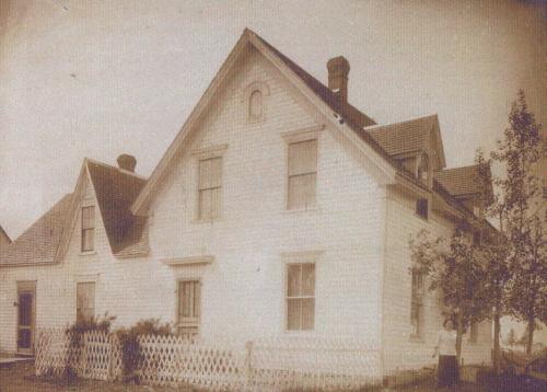 Showing the residence around 1900; Alberton Historicial Preservation Foundation