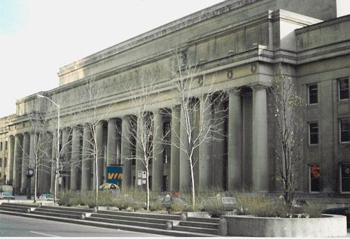 Façade of Union Station, 1995.; Agence Parcs Canada - Parks Canada Agency, 1995.