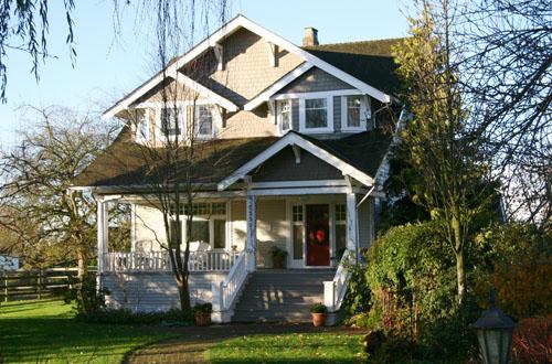Exterior view of the Parmiter Residence; Corporation of Delta, 2004