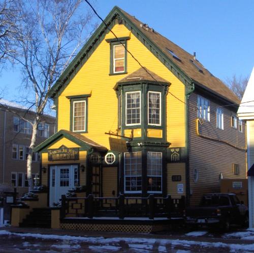Showing south west elevation; City of Charlottetown, Natalie Munn, 2006