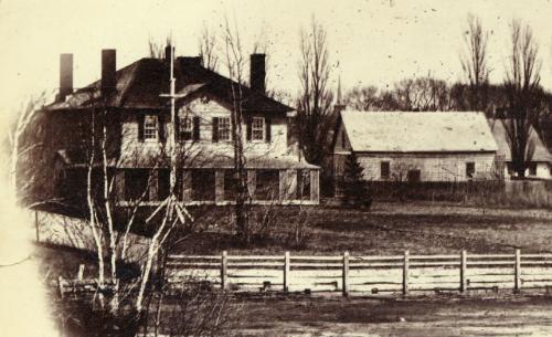 In the 1860s when owned by Mayor Thomas Heath Haviland; PARO/PEI  Acc #3466 / HF 74.27.3.240