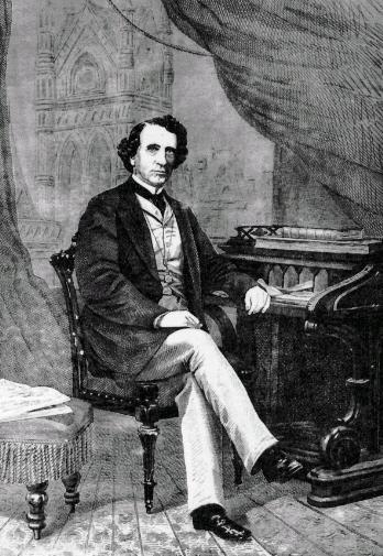 Prime Minister Macdonald visited Hillsborough House in 1890; Canadian Illustrated News, Vol. 1, no. 16, 245