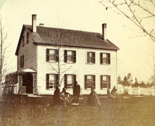 Showing property when owned by Captain John Orlebar, c. 1860; PARO PEI Acc 3466 / HF74.27.3.81