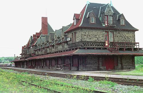 McAdam Train Station - full view; PNB - Image 253