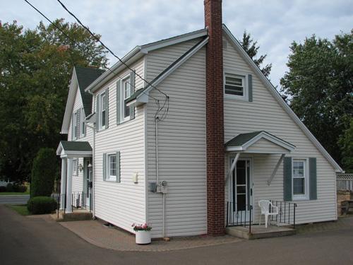 Joseph LeBlanc House - southeast view; City of Dieppe